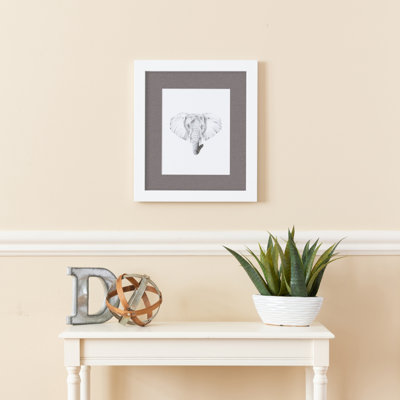 Cadre pour photo 20 po x 30 po blanc mat