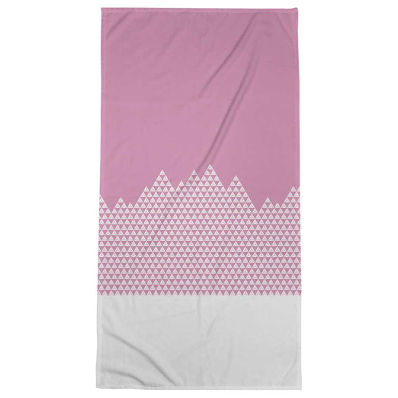 Serviette de bain Mountain, Rose