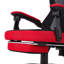 Metro Lane Adjustable Reclining Ergonomic Swiveling PC & Racing Game Chair in Black；red