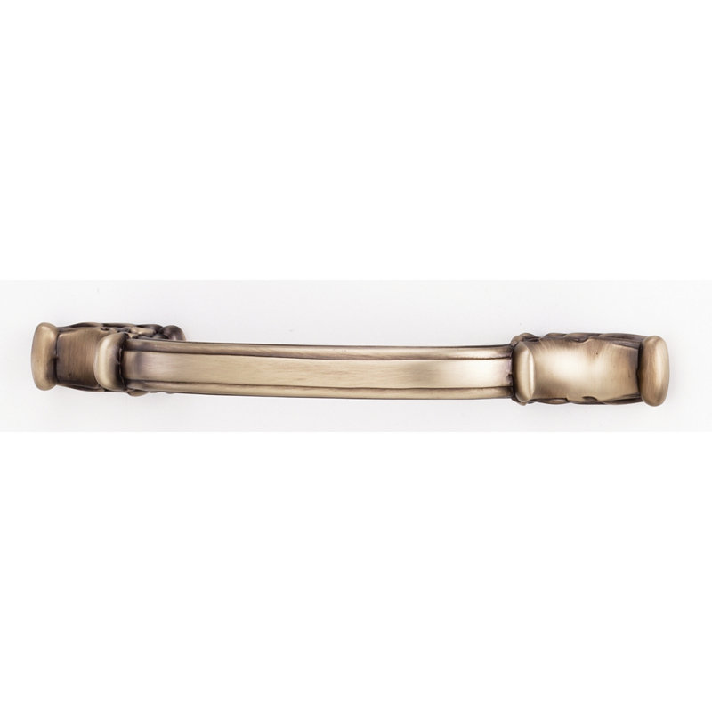 Ornate Arch Pull, Antique English Matte