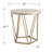 Trygve Marble Top End Table-1329744587