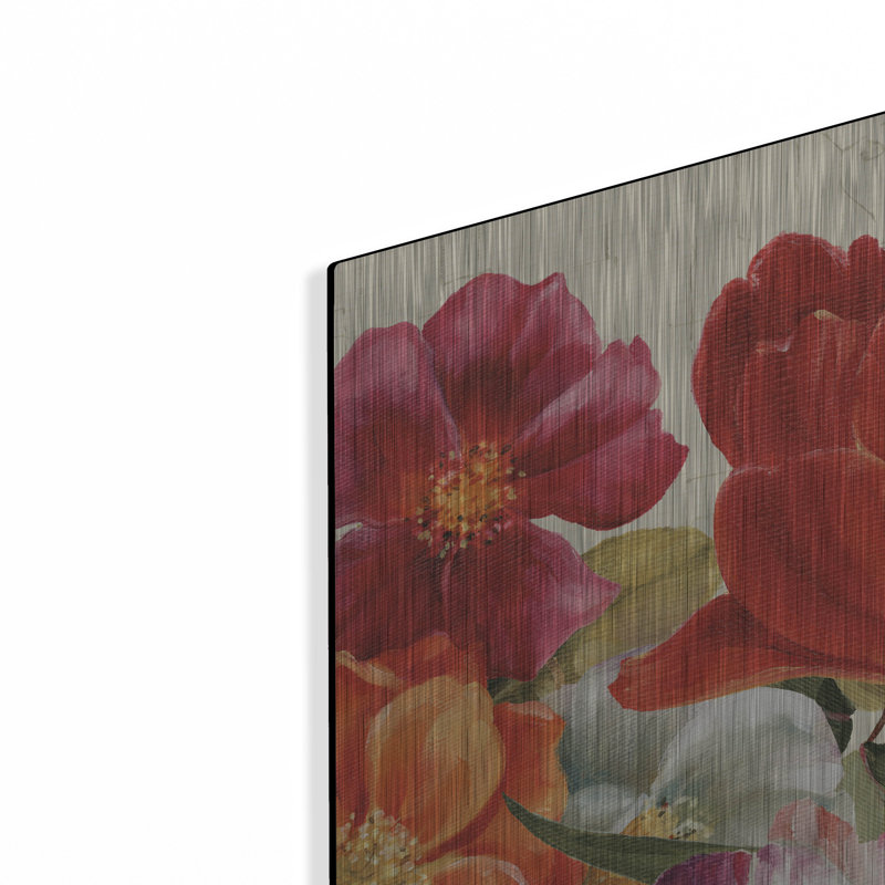 «Garden View Tossed» par Lisa Audit, H 36 po x l 36 po