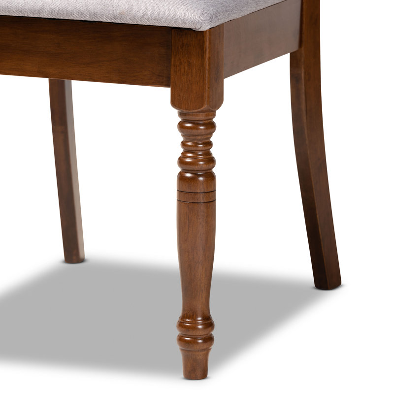 Chaise d'appoint Ingaret en noyer brun