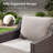 Outdoor Patio Furniture Set- Piece High Back Outdoor Furniture Set Sectional Sofa With Wicker Swivel Rocker Patio Chairs,6" Thick Cushions Ottomans For Porch Balcony Patio Deck-938904682