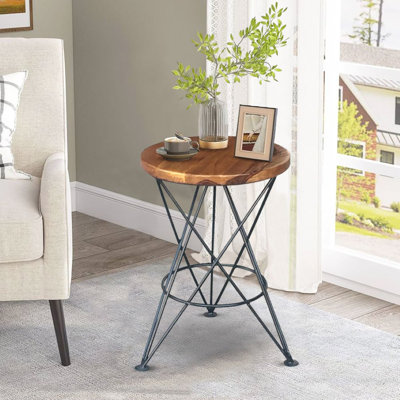 Carson Side Table - Ganga Sheesham Wood