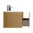 Kaydens 18.3 " W 1 Single Vanity Bathroom Vanity With Ceramic Top-378275273-378275275