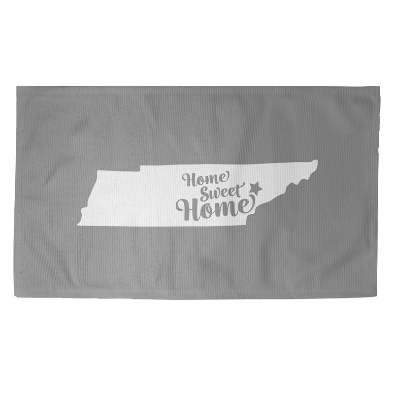 Tapis de zone gris doux home Knoxville, Rectangle 2 pi x 3 pi