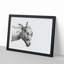 A Head of a Donkey by Jean Bernard - Framed Print-55453362-55453364