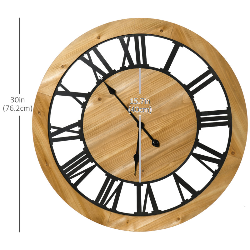 Sheakleyville Metal Wall Clock