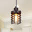 Luminaire suspendu cylindrique à 1 lumière Agustin