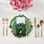 Christmas Wreath Cotton Blend Square Napkins-1748952487