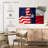 Borges US And Texas Flag-107719277