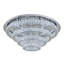 Azaan Chrome LED Flush Mount