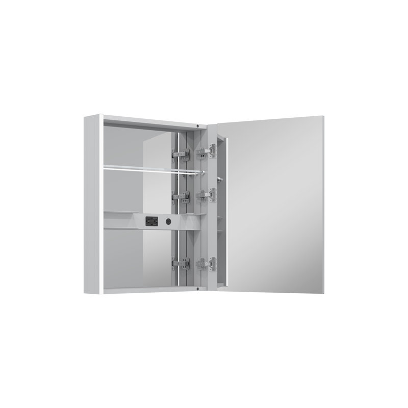 Armoire à pharmacie murale à miroir 30 po H, Oui, H 30 po x l 24 po x P 5,12 po