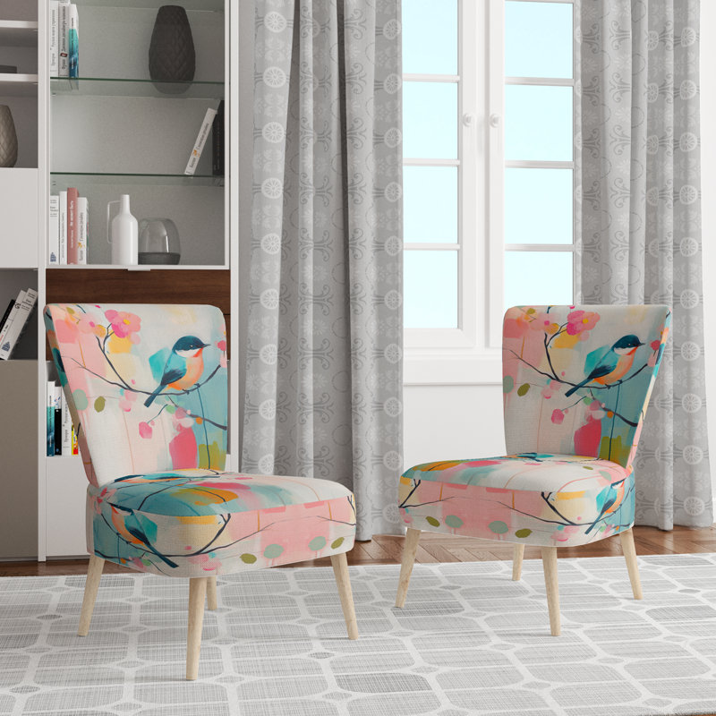 Chaise d'appoint Bird, Side Chair Armless
