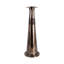 Support à pilier et effilage moderne en verre et en aluminium avec forme métallique sculpturale et détail de section médiane enveloppée pour une touche décorative élégante dans un décor contemporain élégant-1563473273