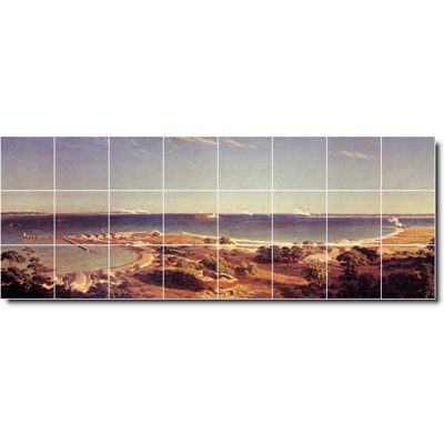 Carrelage mural décoratif en céramique 96 po x 36 po 12 po x 12 po
