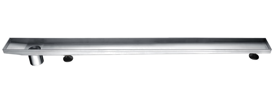 32" Shower Linear Drain Channel Side Hole (top grate not include) Dawn USA