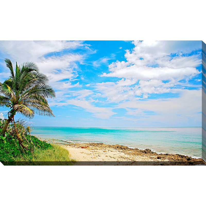 «Paradise», reproduction de photo, H 18 po x l 30 po x P 1 po, Toile tendue