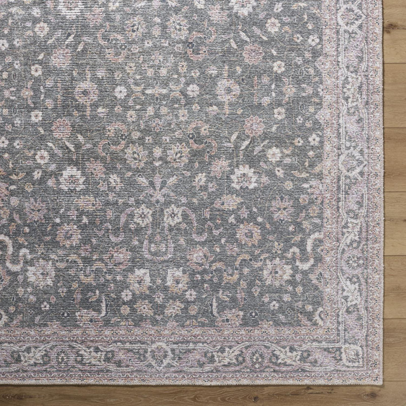 Angiela Machine Washable Indoor Rug, Runner 2'7" x 7'10"