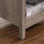 Table de chevet compacte avec tiroir et tablette ouverte pour la chambre à coucher ou le salon-1155612449