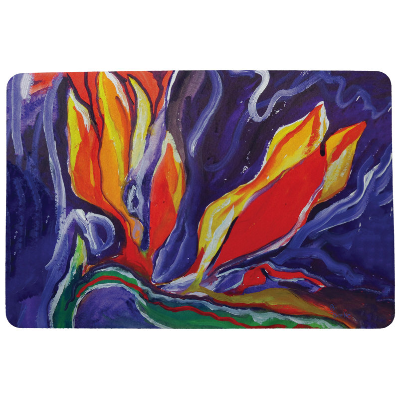 Tapis d'entrée / extérieur antidérapant Erhart, Rectangle 1 pi 6 po x 2 pi 2 po