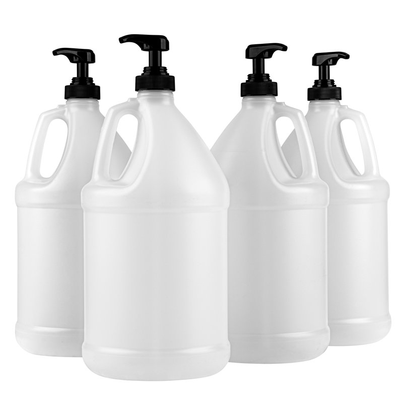 4 Piece 1 Gallon Pump Bottles