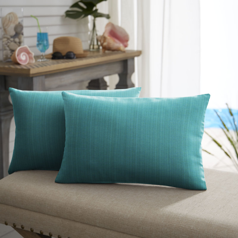  Housse et insert de coussin extérieur Knife Edge, Sunbrella® sable Dupione, 13 po x 20 po