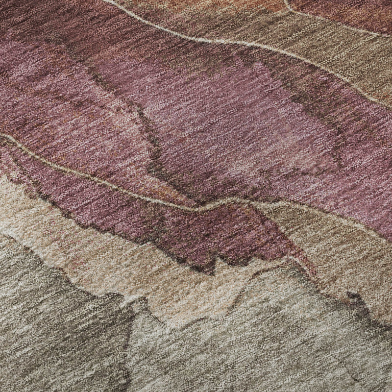 Premium Machine Washable Verlin AMF1787 Floral Rug, Rectangle 9' x 12'