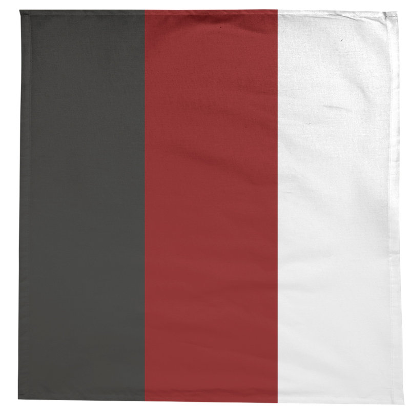 Nappe Clemson, Stanford noir / rouge / blanc