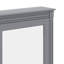 Armoire de rangement de salle de bain murale avec miroir, armoire à pharmacie avec tablette réglable en hauteur-444583759