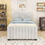 Lit plateforme simple tapissier avec lit gigogne simple-480073508