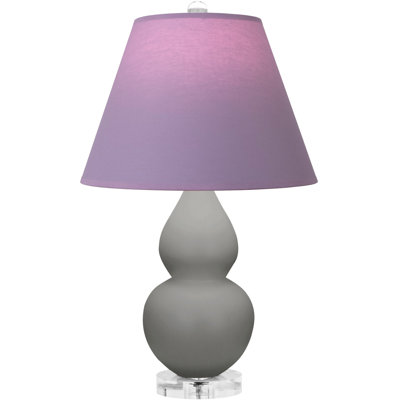 Petite lampe d'appoint à double gourde