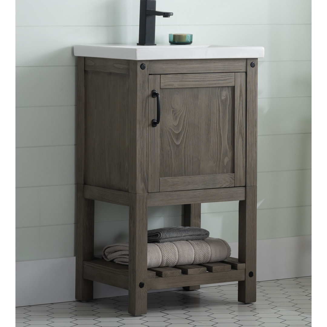 Radstock 20" Single Bathroom Vanity Set The Twillery Co.® Base 