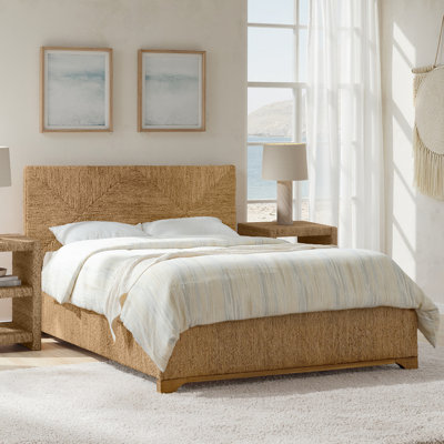 Melosia Standard Wicker Woven Bed