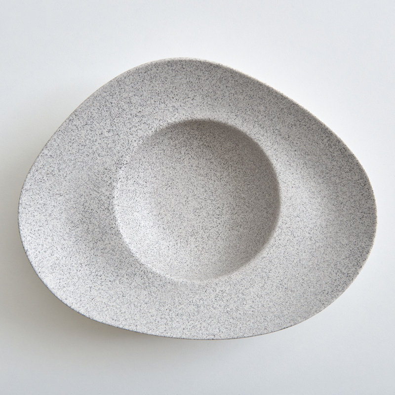 Betsabeth Galaxy Pasta Plate, Grey