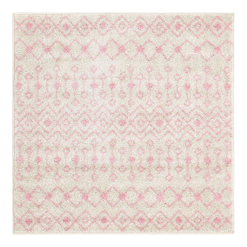 Somerville Geometric Indoor Rug, Square 4'