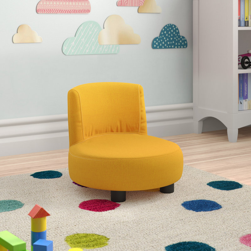 Dahlberg Children's Foam Chair, Yellow