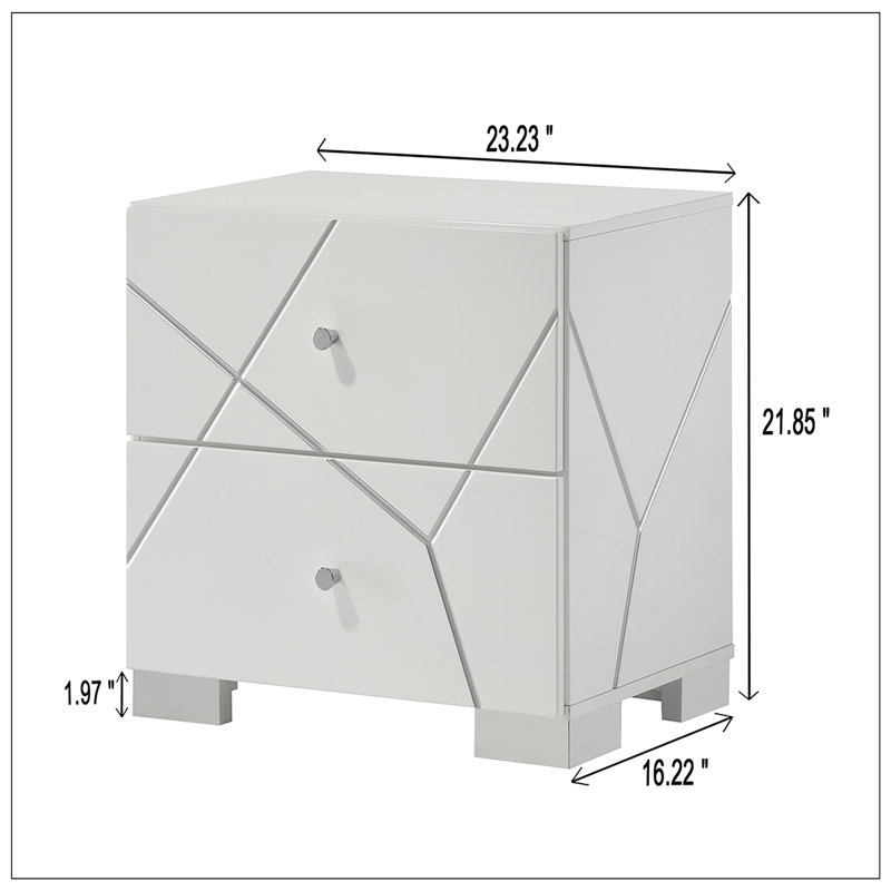 Table de chevet pour chambre à coucher