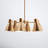 Anton 6 - Light Dimmable Cone Chandelier-54041972