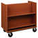 Library 36'' H x 36'' W Book Cart with Wheels