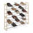 Alana 21 Pair Stackable Shoe Rack