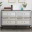Commode d'appoint 6 tiroirs Cassie