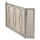 Parisian 3 Panel Iron Fireplace Screen