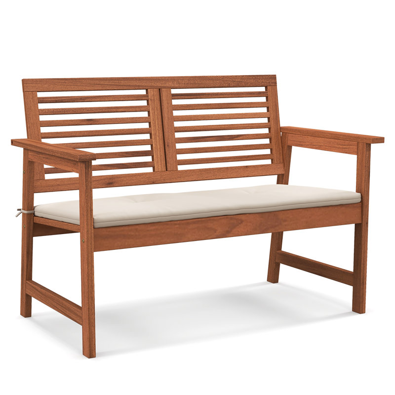 Banc de jardin en bois Nedaa