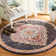 Hertzler Oriental Jute Black / Blue Area Rug