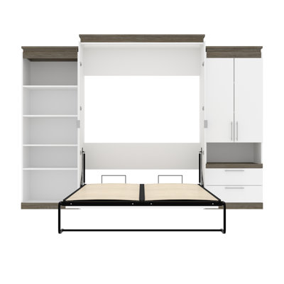 Grand lit escamotable avec rangement AILE