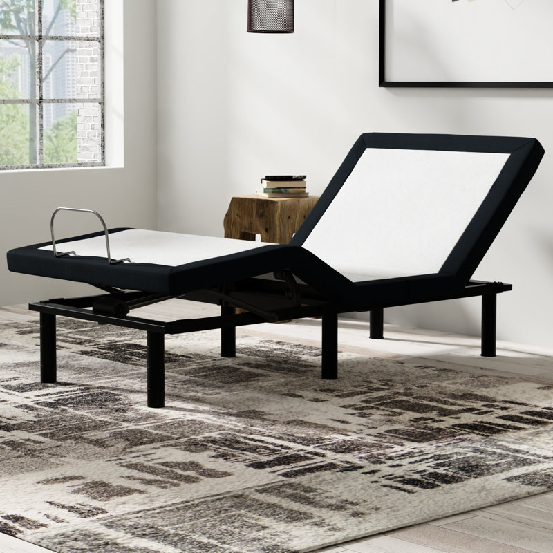 Blanc + base gris anthracite simple réglable: ronflement, fonction de massage des jambes, ports, gravité zéro