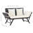 Eltje Steel Garden Bench-672236716
