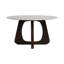 Sagebrook Home 30X17" Marble Top Cofee Table, Beige/Brown